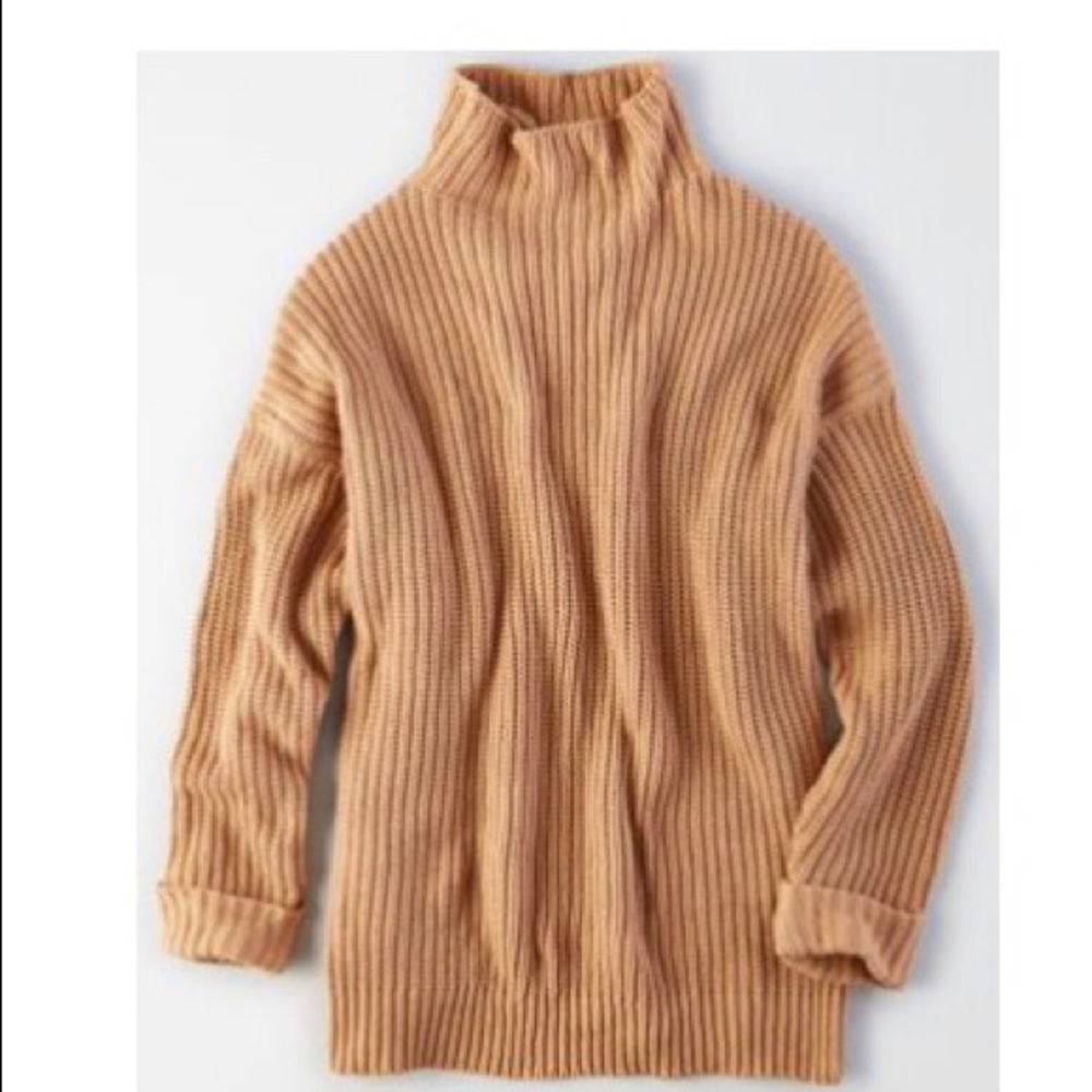 Oversized Turtleneck Sweater